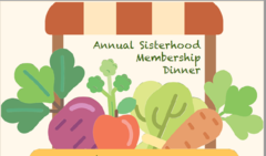 Banner Image for Annual Sisterhood Membership Dinner 